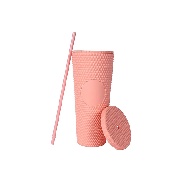 Vaso Tumbler Acrílico Frio/Caliente con Bombilla Dupe 700 ml