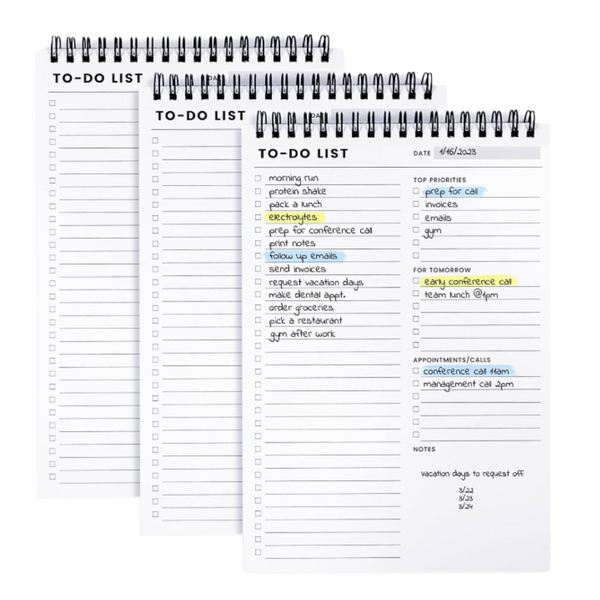 Libreta Lista De Tareas Y Organización To Do List
