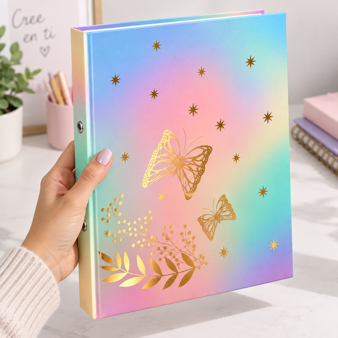 Archivador A4 Binder Carpeta Organizadora De 2 Anillos