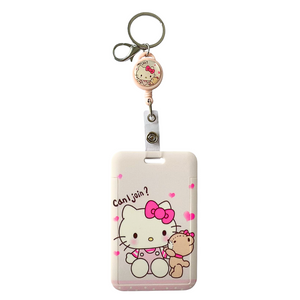 Porta Credencial Hello Kitty Y Sus Amigos
