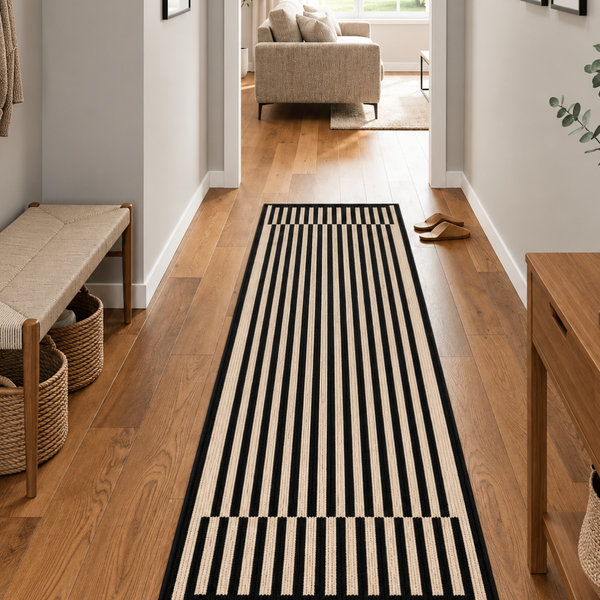 Alfombra Decorativa Antideslizante 180x60Cm Para Pasillo