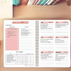 Planificador Semanal Kawaii