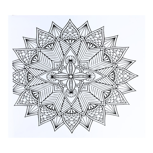 Libro De Mandalas Para Colorear - 48 Dibujos Antiestrés