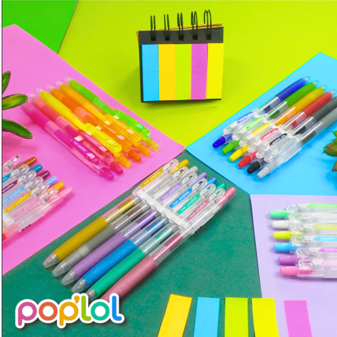 Lápices Tinta Gel 0.7mm Pilot Pop'lol Lover Set De 6