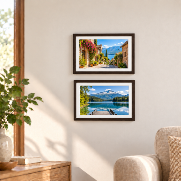 Marco Para Fotos 30x40 Cm Cuadro Portarretrato Decorativo Pared