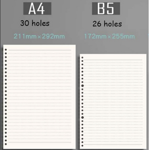 Repuesto De Hojas Para Libreta Anillada A4 Languo