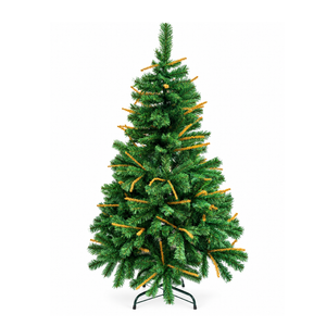 Árbol De Navidad Artificial 150 Cm Frondoso Desmontable