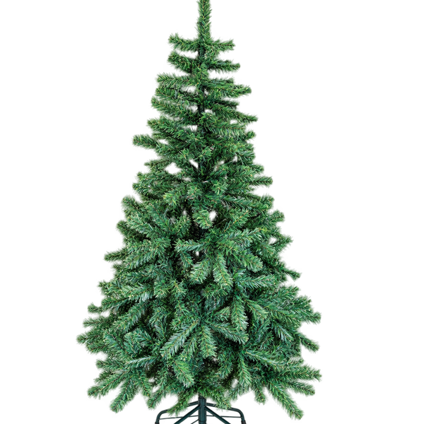 Árbol de Navidad Artificial 150 cm Ramas frondosas con Base Metálica