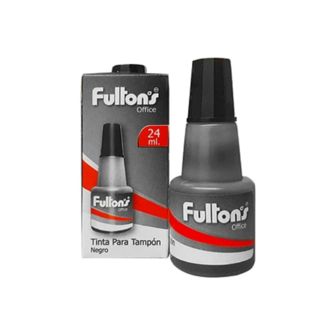 Tinta Negra Para Tampón Huellero Y Timbres