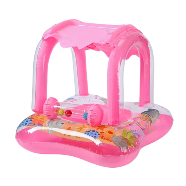 Flotador Inflable Para Niños Con Sombrilla