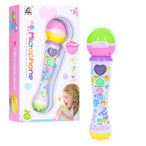 Micrófono Juguete Karaoke Infantil Con Canciones Y Luces