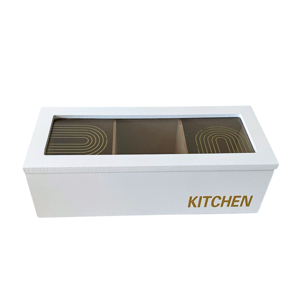 Organizador De Madera Para Bolsas De Té