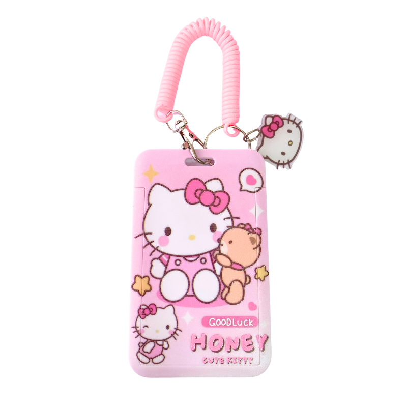 Porta Credencial Hello Kitty Y Sus Amigos