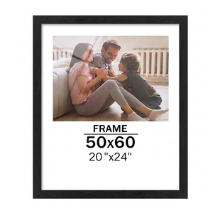 Marco Para Foto 50x60 Cm Cuadro Portarretrato Decorativo