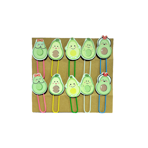 Clips Diseños  Kawaii Palta / Cactus / Garrita