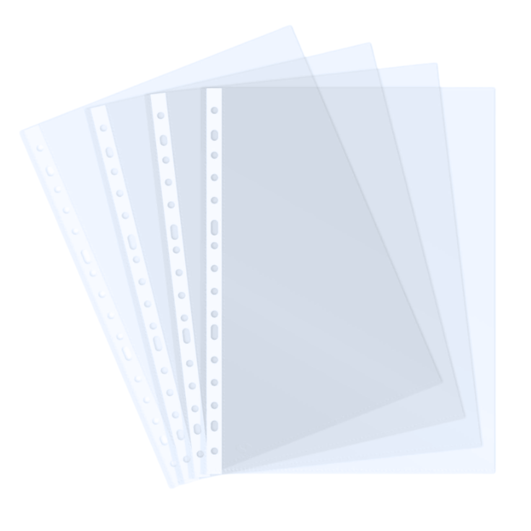 Fundas Transparentes Plástica A4 Pack 30 Hojas