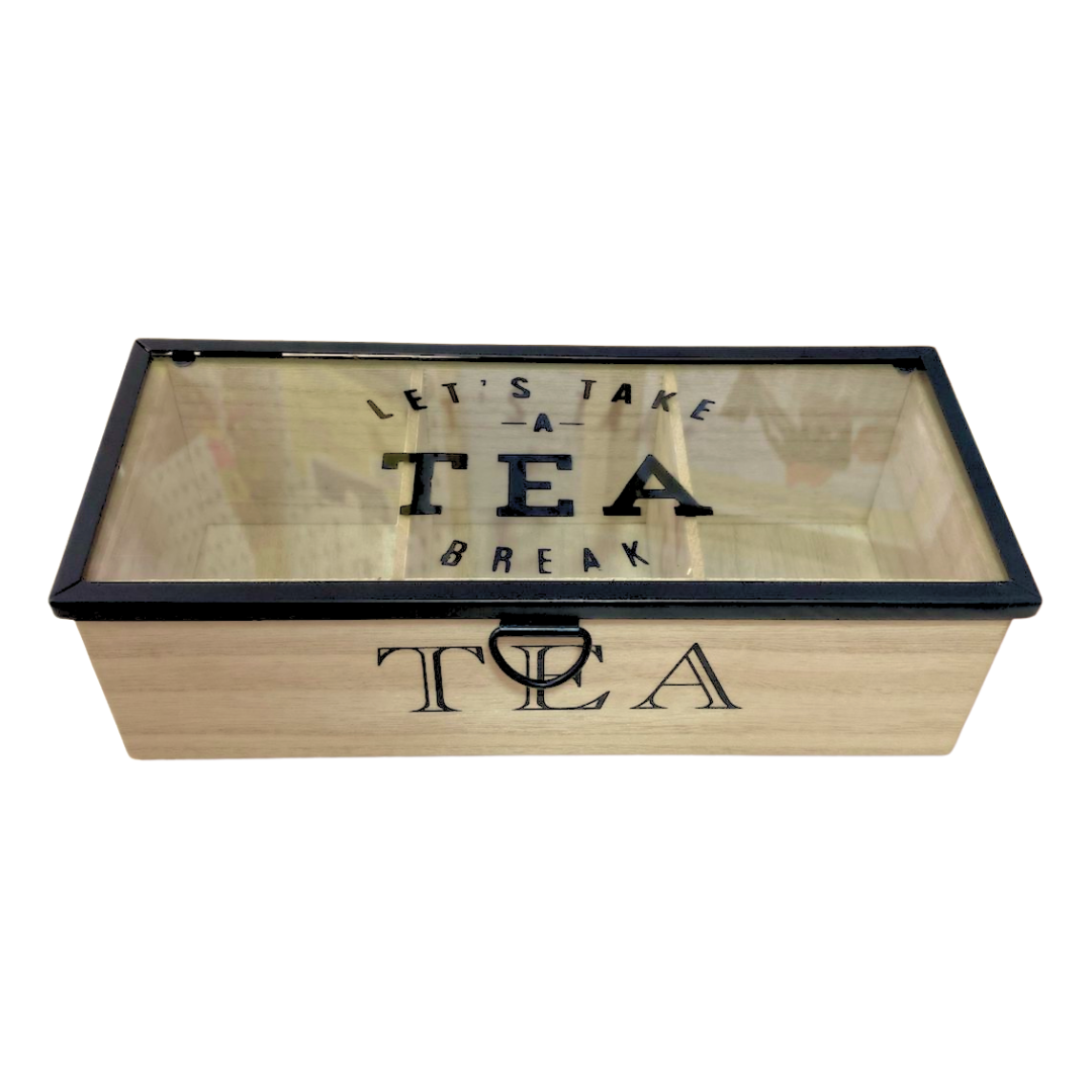 Organizador De Madera Para Bolsas De Té