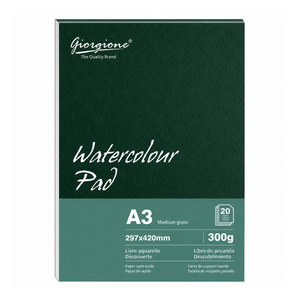Croquera Block para Acuarela A3 300gsm con Algodón
