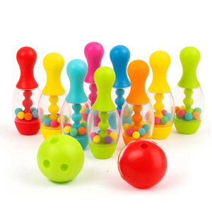 Set De Bowling Palitroques Mini Bolos Juego Para Niños