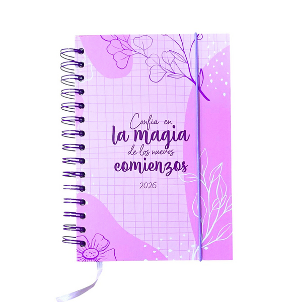 Agenda 2026 A5 21cm X 14,5cm Frases Motivacionales