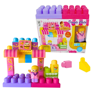 Juego Bloques De Construcción Con Base Para Niños