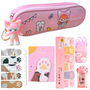 Kit Escolar Artículos Kawaii Gatito
