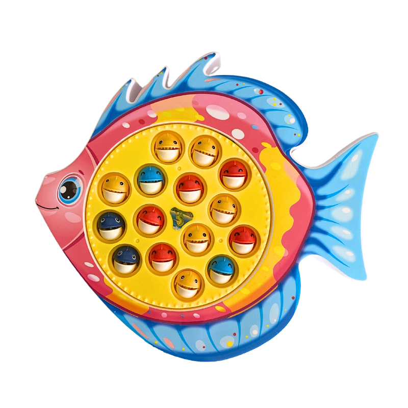 Juego De Pesca Magnetico Juguete Para Niños A Pila