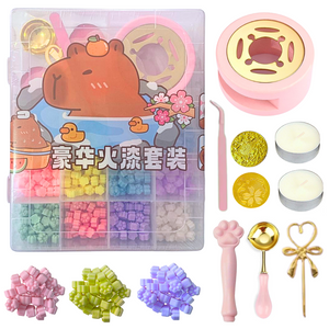 Kit Timbre Lacre Incluye Timbres Horno Cuchara Vela Lacres