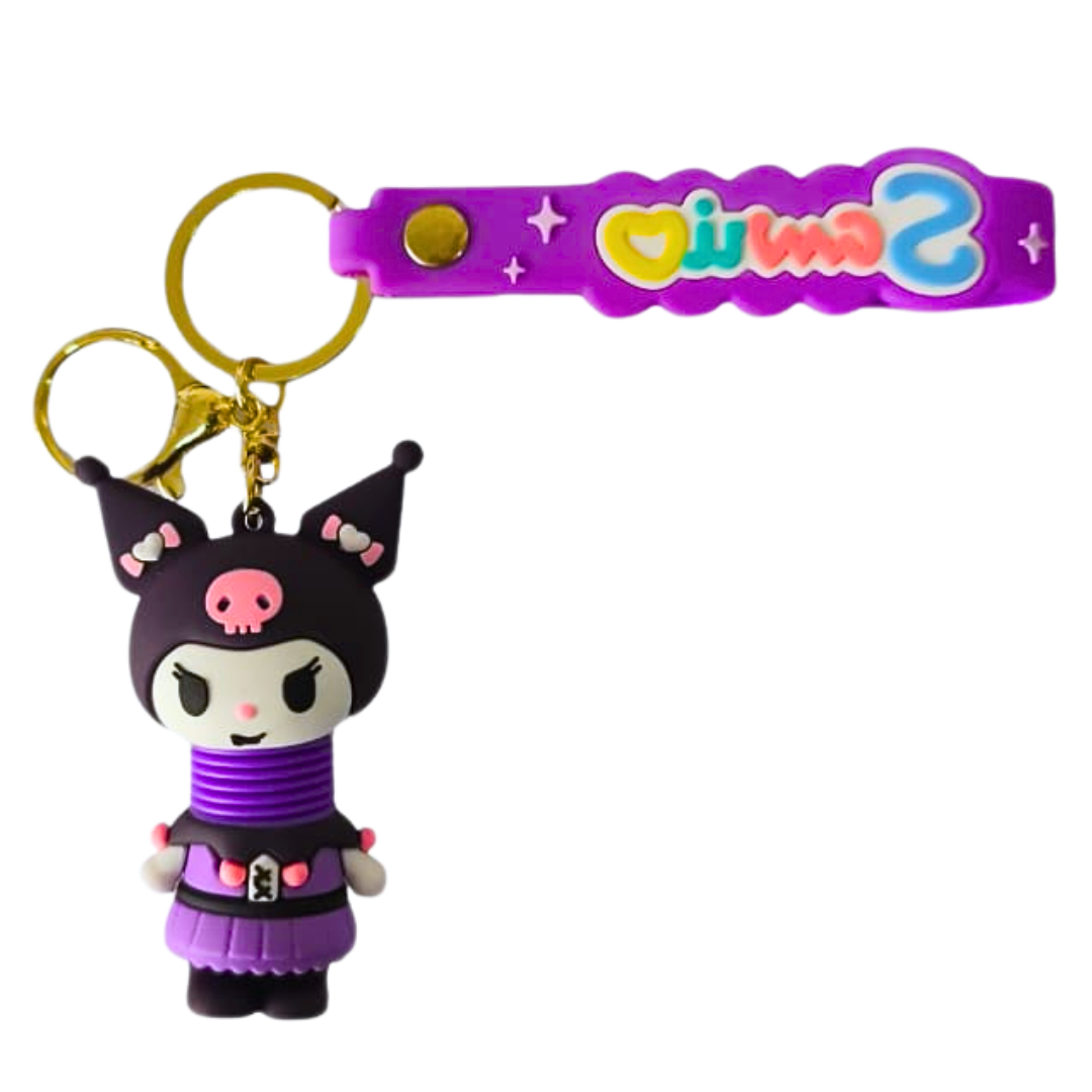 Llaveros Kuromi Y Sus Amigos Diseño Kawaii Coleccionable