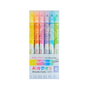 Destacadores Borrables Set De 6 Colores Pastel Kawaii