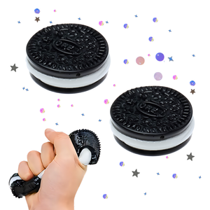 Juguetes Squishys Oreo Kawaii Antiestrés Pegajoso Set De 2