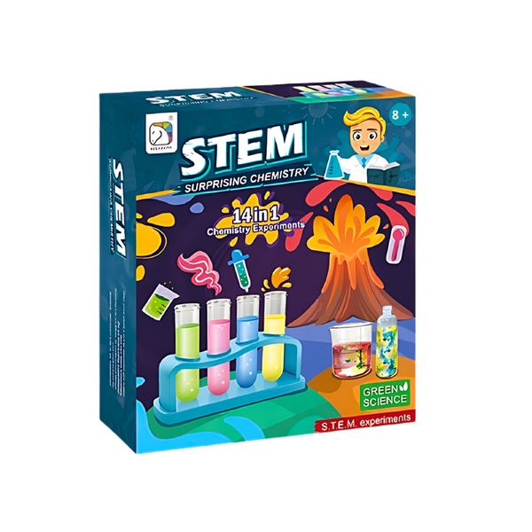 Juguete Experimentos Para Niños Química Ciencias 14 En 1