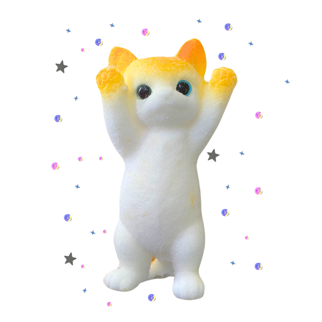 Squishy Gato Antiestrés - Juguete Blandito De TPR Para Apretar, Ideal Para Niños Y Adultos, Mide 20x10 Cm Gato TPR Suave Apretar Squishy Gato Antiestrés - Juguete Blandito De TPR Para Apretar, Ideal Para Niños Y Adultos, Mide 20x10 Cm Gato TPR Suave Apretar