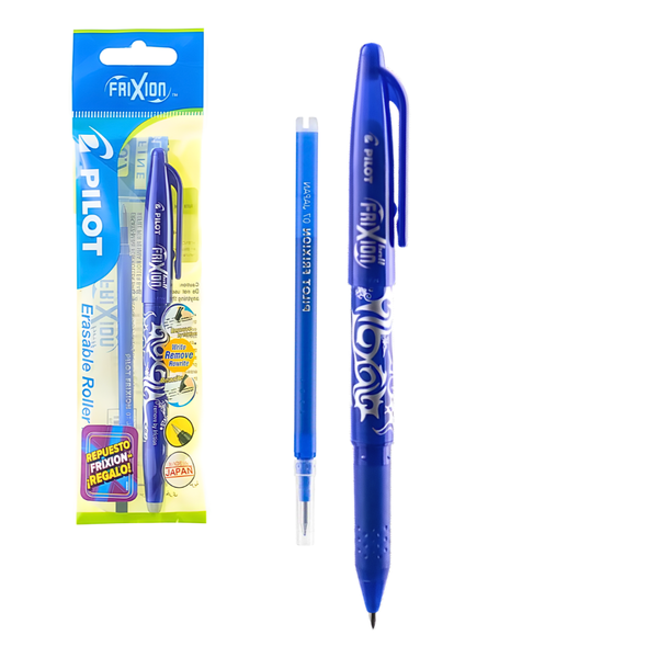 Lápiz Gel Borrable Pilot Frixion Ball 0.7 Mm + Repuesto