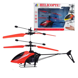 Helicóptero Volador Infantil Con Sensor Y Batería Recargable