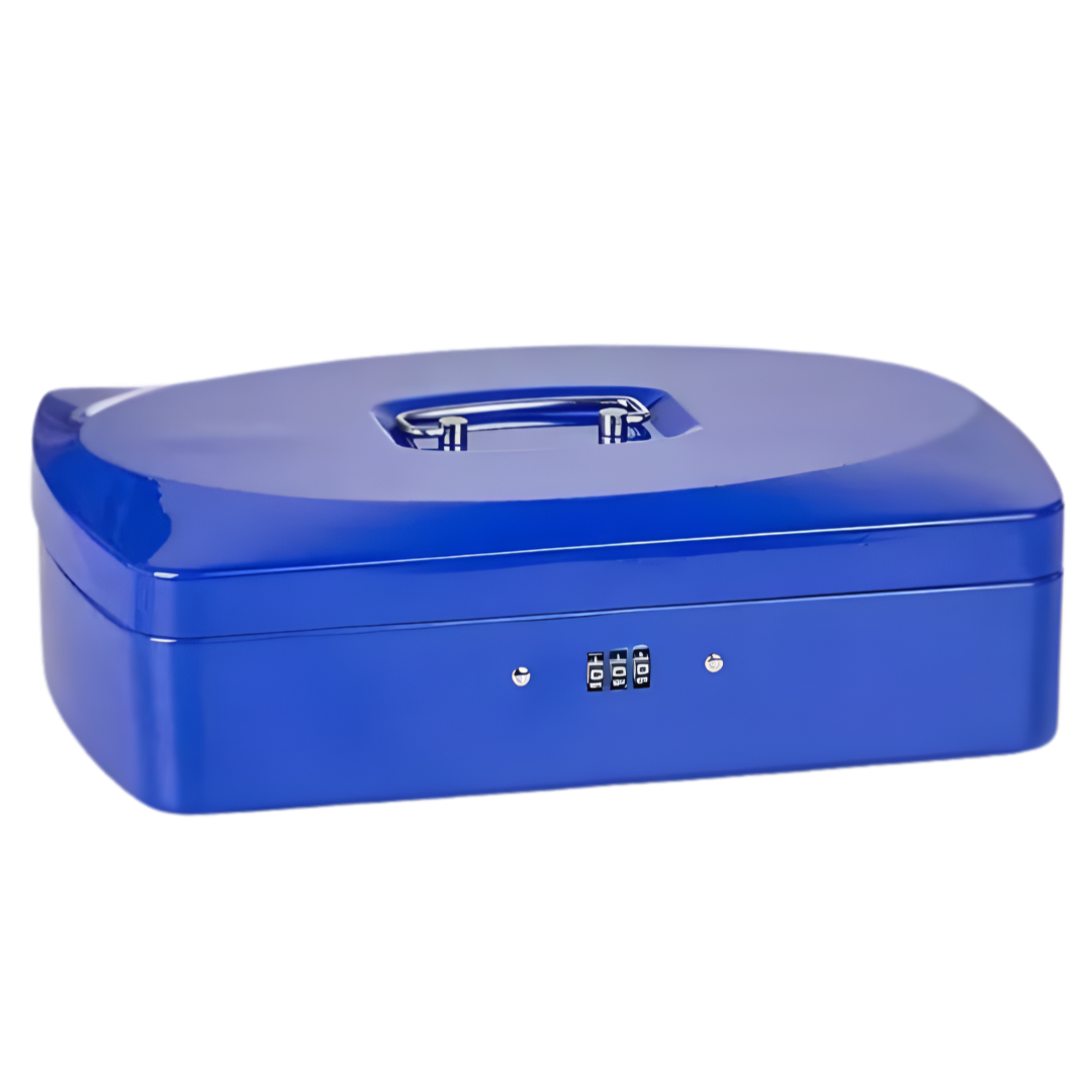 Caja Fuerte Dinero Metálica 25cm X 19cm Combinación Clave