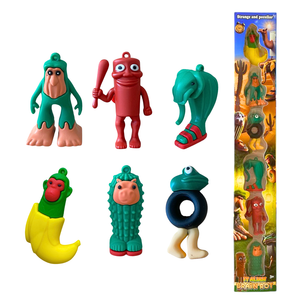 Brainrot Set 6 Figuras Tralalero Tralala Tun Tun Tun Sahur