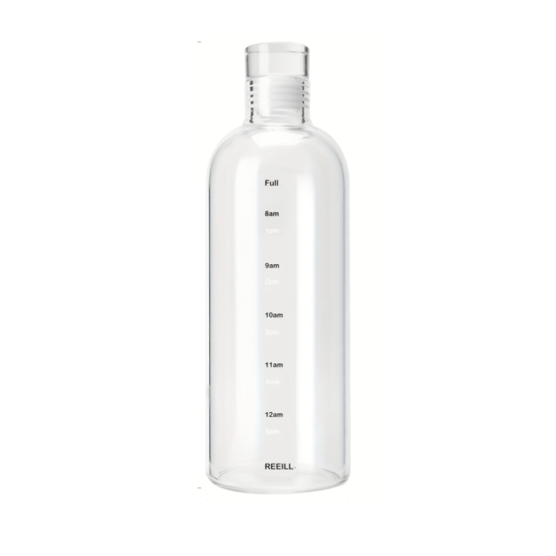 Botella De Vidrio Contenedor Aesthetic Borosilicato 750 Ml