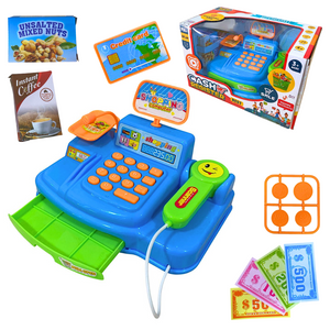 Caja Registradora De Juguete Con Sonido Y Accesorios