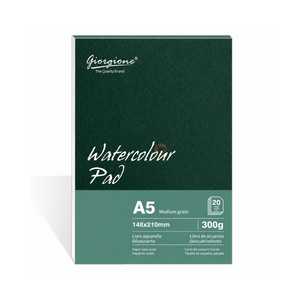 Croquera Block para Acuarela A5 300gsm con Algodón