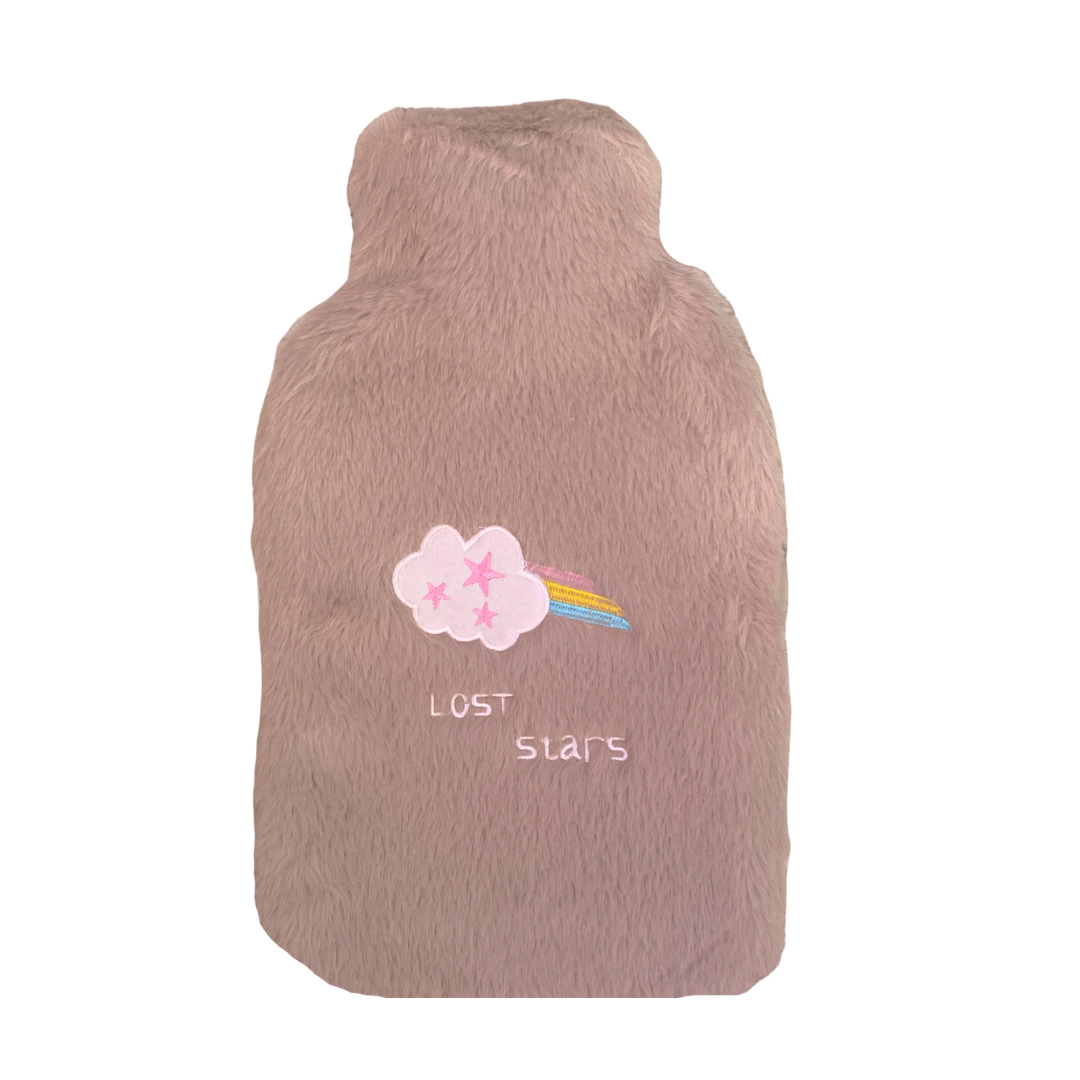 Guatero Con Funda Felpa 2 Lts Bolsa Agua Caliente Kawaii