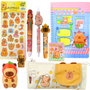 Papelería Capibara Kawaii Box De Regalo Capybara Tamaño L