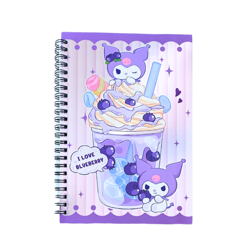 Libreta Anillada Kuromi Kawaii