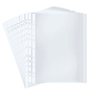 Fundas Plásticas Transparente A4 Pack De 100 Hojas