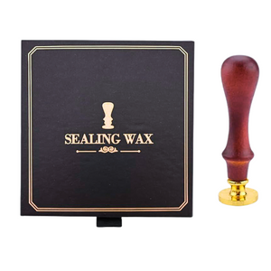 Sello Con Lacre Vintage Timbre Cera Tarjetas