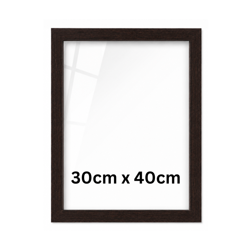 Marco Para Foto 30x40 Cm De Madera Con Vidrio Protector