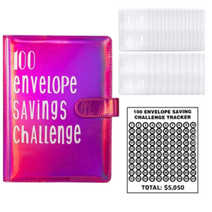Carpeta Ahorro Dinero Organizadora 100 Sobres