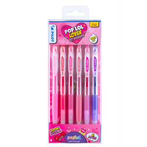 Lápices Tinta Gel 0.7mm Pilot Pop'lol Lover Set De 6