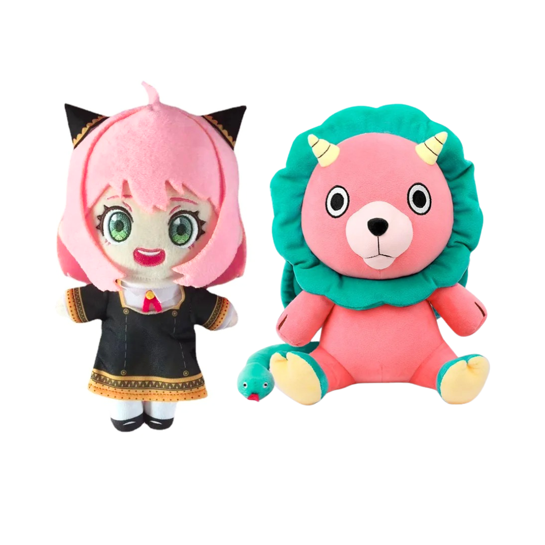 Peluche Spy X Family Anya Forger Y Quimera León Anime 20 Cm