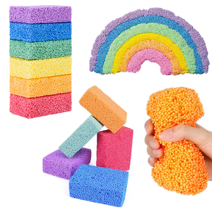 Masita Para Niños Espuma Modelable Kit Infantil 6 Colores